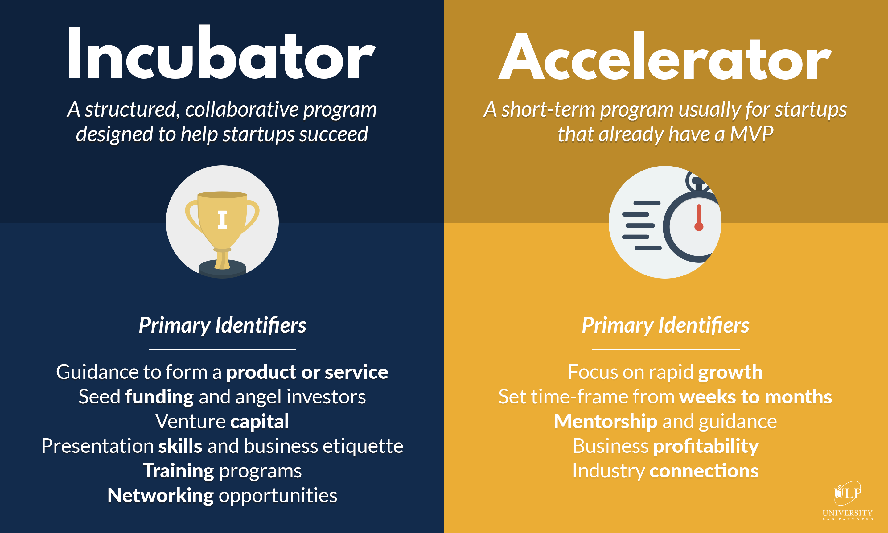 Incubator vs Accelerator What's the difference?